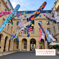 Des Genki-nobori dans le ciel de l'Hôtel de la Marine : une installation colorée à voir gratuitement