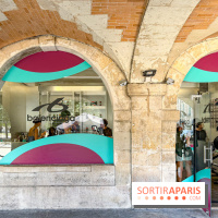 Pop-up Techwear Balenciaga, boissons wellness place des Vosges