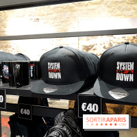 Pop-up store System of a Down à Paris - nos photos