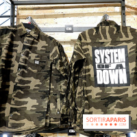 Pop-up store System of a Down à Paris - nos photos