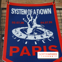 Pop-up store System of a Down à Paris - nos photos