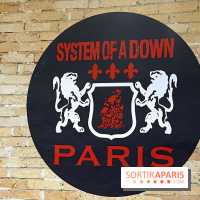 Pop-up store System of a Down à Paris - nos photos