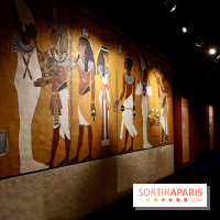 Les figures peintes de la chambre funéraire - Toutankhamon : son tombeau et ses trésors