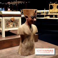 Buste royal vu de profil - Toutankhamon : son tombeau et ses trésors