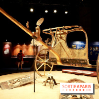 Le char royal et ses boucliers cérémoniels - Toutankhamon : son tombeau et ses trésors