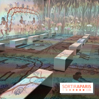 La salle immersive aux projections égyptiennes - Toutankhamon : son tombeau et ses trésors