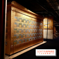 Paroi décorée du tombeau de Toutânkhamon - Toutankhamon : son tombeau et ses trésors