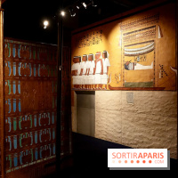 Scènes peintes et hiéroglyphes du tombeau - Toutankhamon : son tombeau et ses trésors