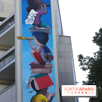 Seth, nos photos de sa nouvelle fresque monumentale à admirer dans le 19e à Paris - Seth 2