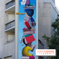 Seth, nos photos de sa nouvelle fresque monumentale à admirer dans le 19e à Paris - Seth 8