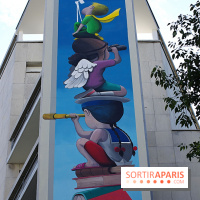 Seth, nos photos de sa nouvelle fresque monumentale à admirer dans le 19e à Paris - Seth 16