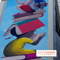 Seth, nos photos de sa nouvelle fresque monumentale à admirer dans le 19e à Paris - Seth 17
