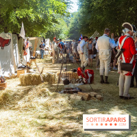 L'Amérique et Versailles, les photos du plus grand campement et reconstitution historique