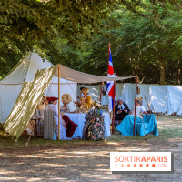 L'Amérique et Versailles, les photos du plus grand campement et reconstitution historique