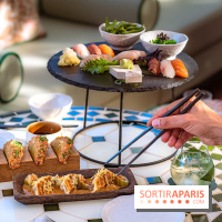 Le Rooftop du Fouquet's, bar à cocktail et cuisine fusion japonaise - photos