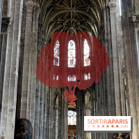 Lydie Arickx : nos photos de son installation à l'église Saint-Eustache