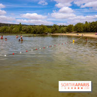 Île de loisirs du Val de Seine dans les Yvelines, plage, baignade et activités - photos