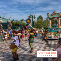 Disneyland Paris : la Cavalcade des Princesses Disney à Disney Adventure World