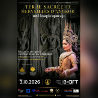 Terre Sacrée et Merveilles d'Angkor - AFFICHE 933 x 1440 TERRE SACRÉE 2