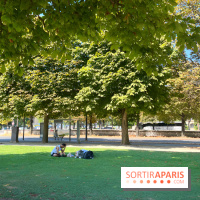 La promenade du Cours de la Reine, une ancienne promenade royale le long des quais de Seine