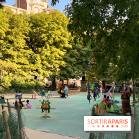 Square des Epinettes, le parc caché du 17e