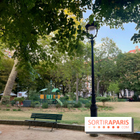 Square des Epinettes, le parc caché du 17e