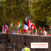 Défilé flottant sur la Seine : le Jal Yatra à Paris, les photos