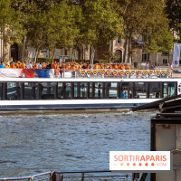 Défilé flottant sur la Seine : le Jal Yatra à Paris, les photos