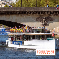 Défilé flottant sur la Seine : le Jal Yatra à Paris, les photos
