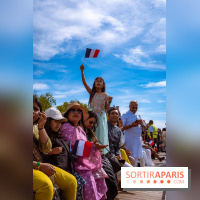 Défilé flottant sur la Seine : le Jal Yatra à Paris, les photos