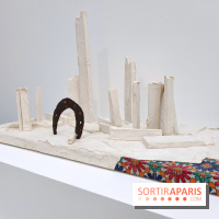 Exposition Simone Fattal au MAM Paris : mythes, exil et villes englouties