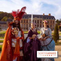 Château de Dampierre : le Jardin enchanté de la Pompadour, les photos
