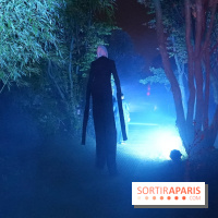 Parc de l'Étrange 2026 : Silhouette mystérieuse sur le chemin du parc