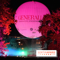 Parc de l'Étrange 2026 : Ballon géant GENERAL au Parc André-Citroën, nuit colorée