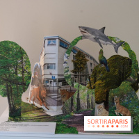 Aux frontières de l'imaginaire : Forêt urbaine et créatures — collage 3D