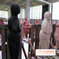 Les Vénus dionysiennes de Prune Nourry à la gare Saint-Denis - Pleyel, nos photos
