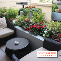 La terrasse d'été du Shangri-La, le bar éphémère Bollinger