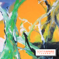 Geneviève PEDEAU-SAID , Fable du désir et de l'échec, 2013, acryl. sur toile, 130 x 130 cm