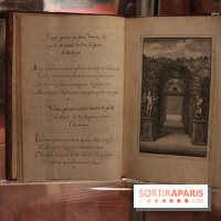 Exposition Labyrinthe de Versailles, du mythe au jeu, Manuscrit de Charles Perrault