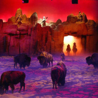 "La Légende de Buffalo Bill...avec Mickey et ses Amis !", Dîner-Spectacle à Disney Village