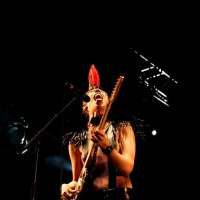 Mademoiselle K sur le Parvis de l'Hôtel de Ville pour le Festival Fnac Live 2011 