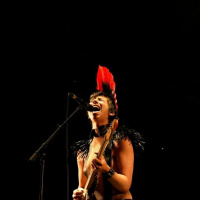 Mademoiselle K sur le Parvis de l'Hôtel de Ville pour le Festival Fnac Live 2011 