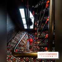 L'escalier magique vers les chambres