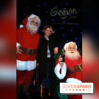 Soirée de lancement du Père Noël Coca Cola au Musée Grévin