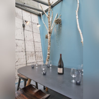 Jeanne B : table d'hôte sous la verrière