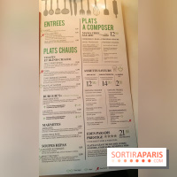 Le Paradis du fruit, nouvelle carte