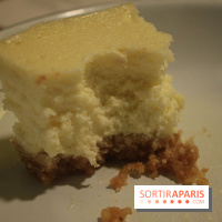 Restaurant à Burgers Maison à Paris, le cheese cake (ce qu'il en reste)