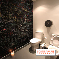 Restaurant à Burgers Maison à Paris, les toilettes double