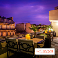 Terrasse du Puple Bar de l'Hôtel du Collectionneur