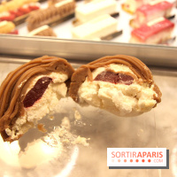 Les pâtisseries Angelina : Le Mont blanc fraise-vanille